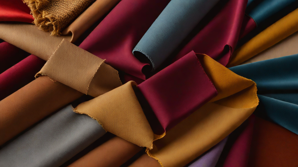 Luxury upholstery fabrics and leather samples at FCI India
