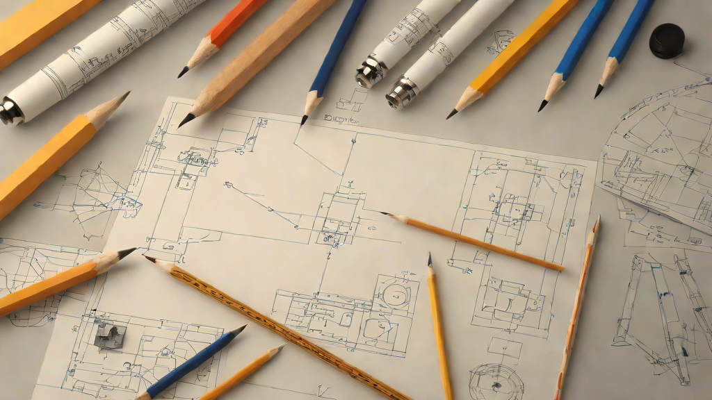 Detailed furniture technical drawings at FCI India